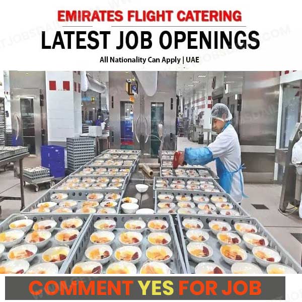 Jobs in dubai catering service