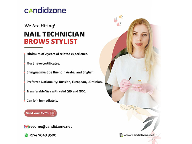 Nail Technician - Brows Stylist