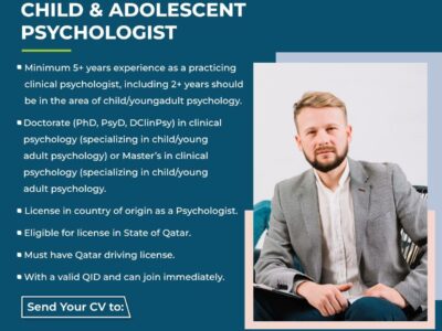 Child & Adolescent Psychologist