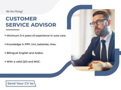 Customer Service Advisor