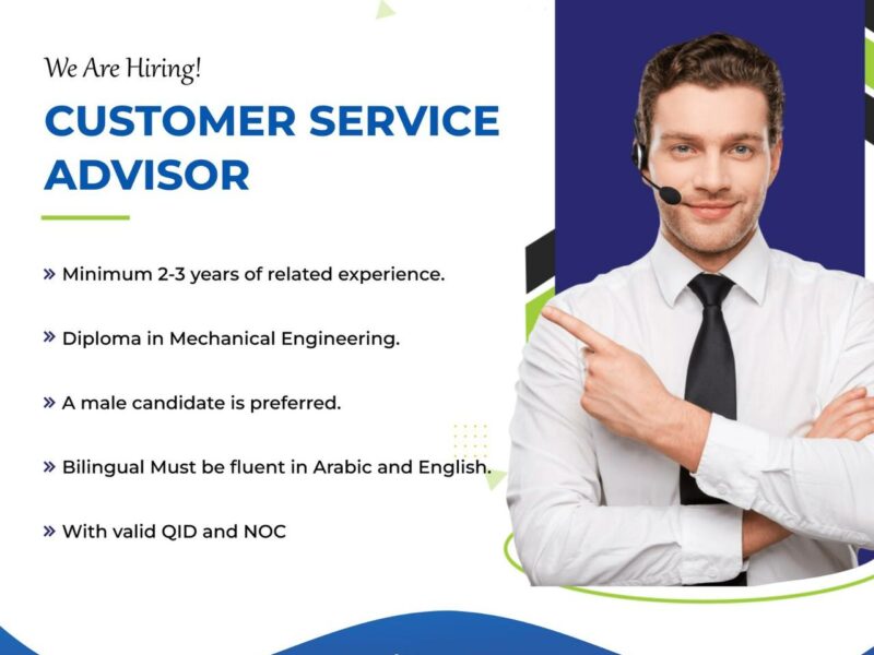 Customer Service Advisor