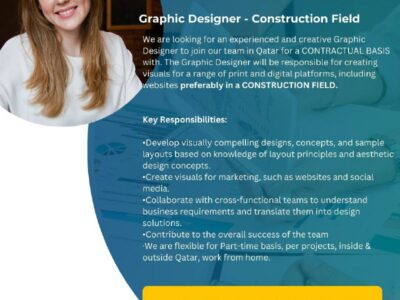 Graphic Designer - Construction Field