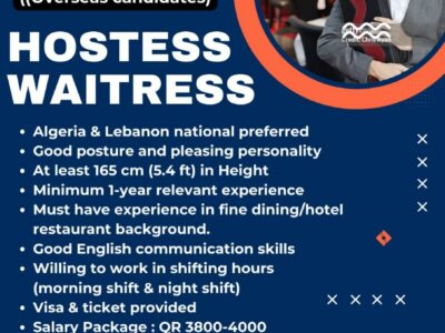 Hostess Waitress