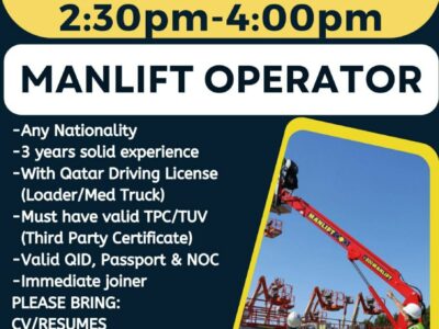 Manlift Operator