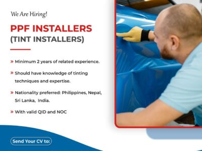 PPF Installers ( Tint Installers)