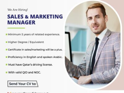 Sales & Marketing Manager