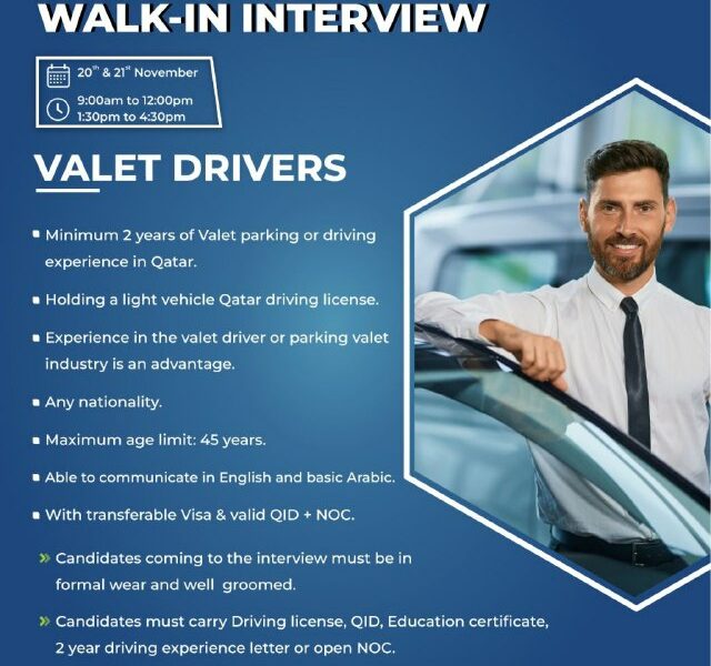 Valet Drivers