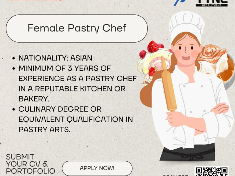 Female Pastry Chef