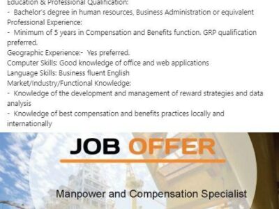 Manpower and Compensation Specialist