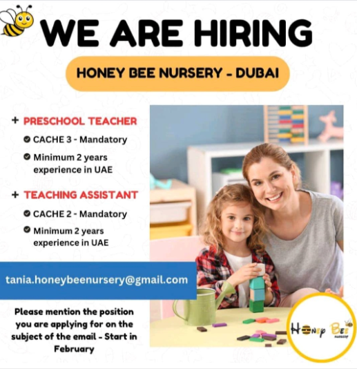 Honey Bee Nursery - Hiring