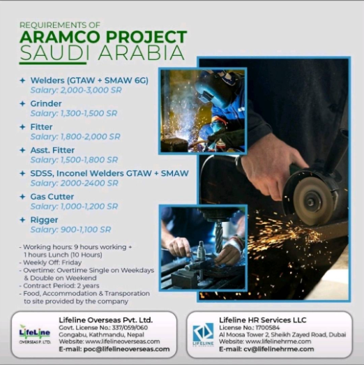 ARAMCO PROJECT - SAUDI ARABIA